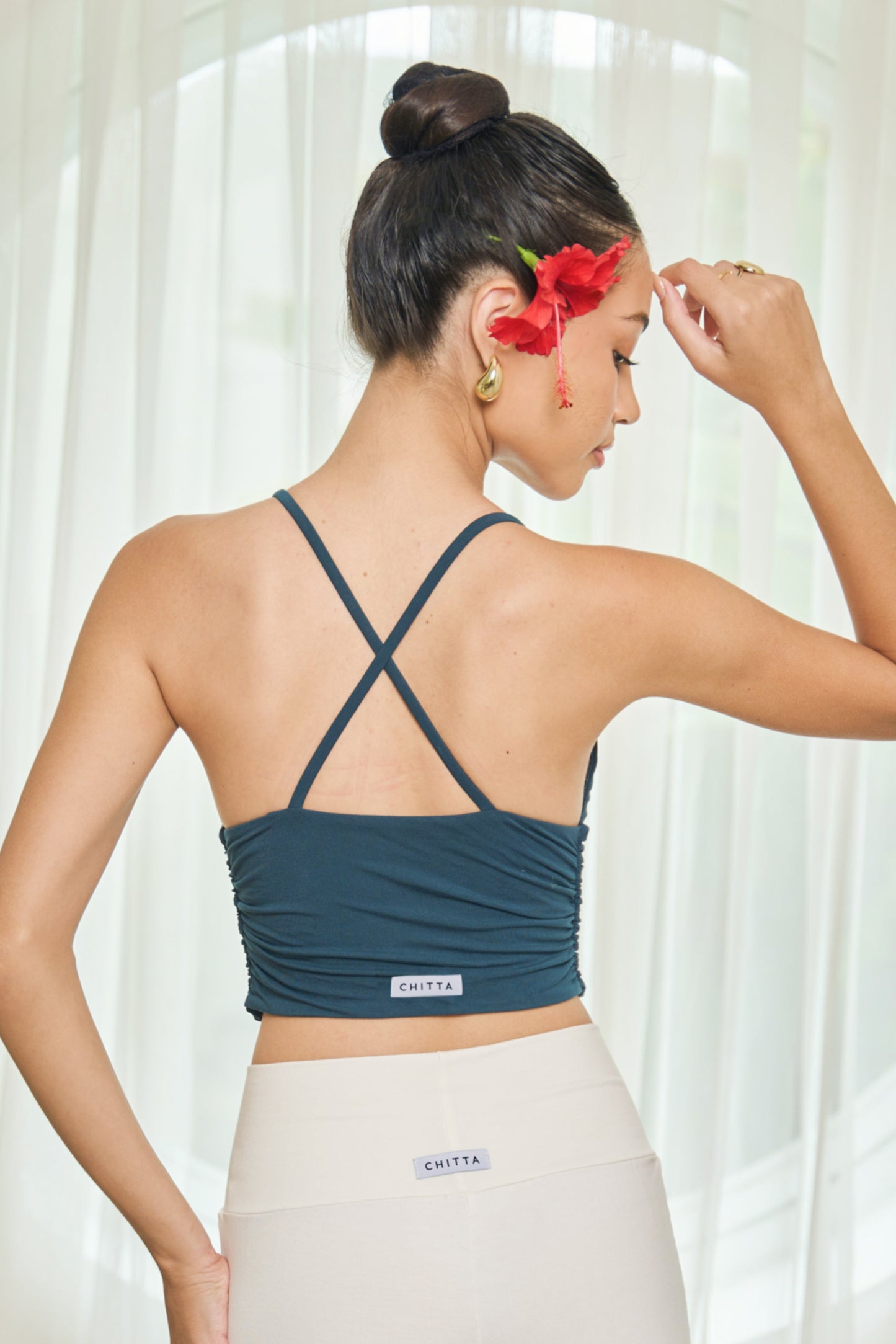 Anjali Angel Top - Teal