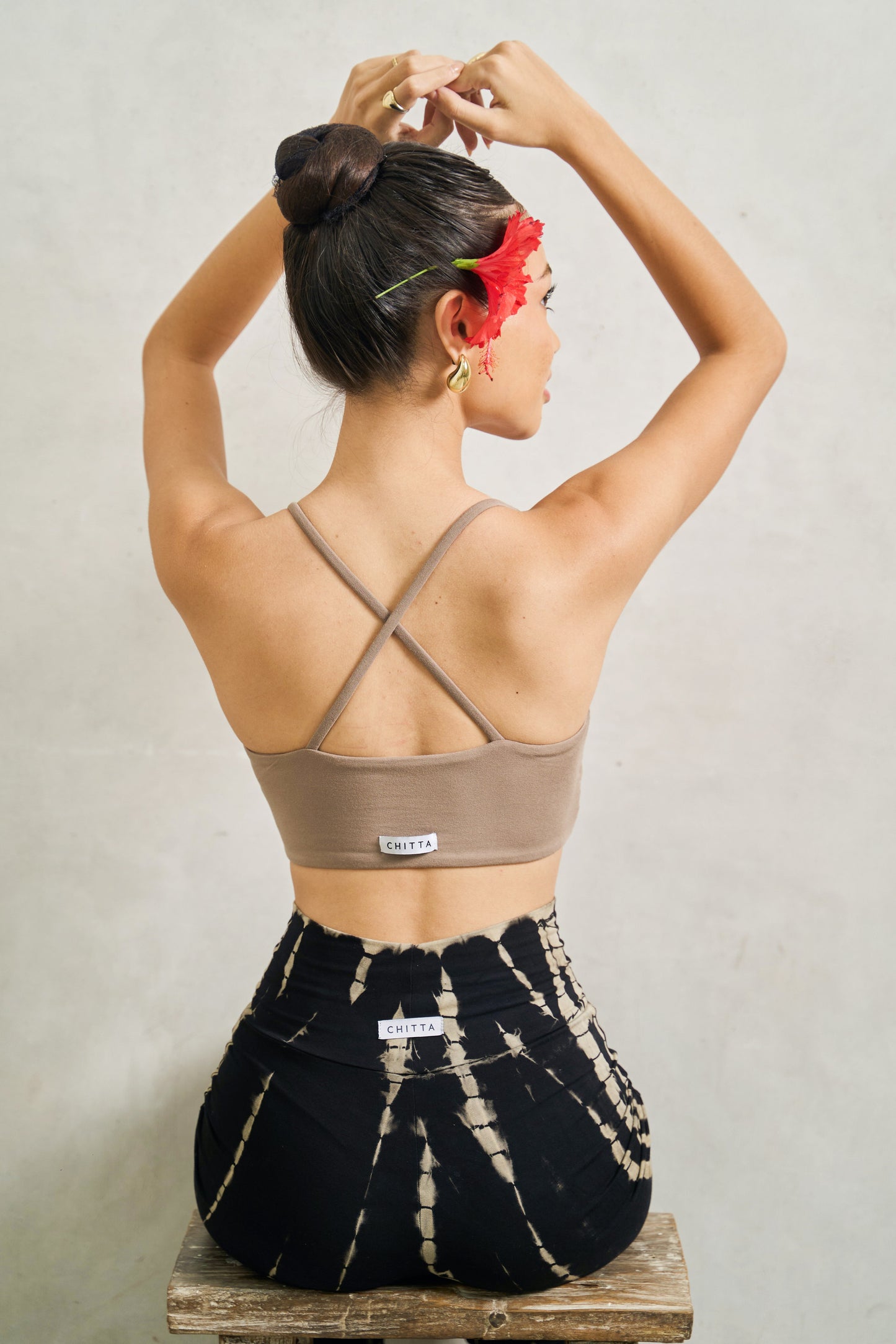 Shanti Wrap Top - Sable