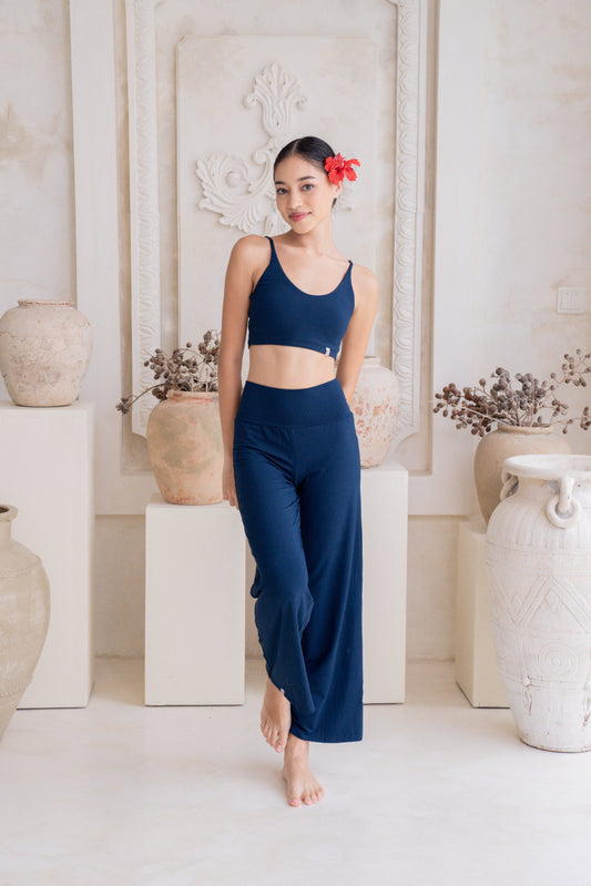 Mana Straight Pants - Midnight