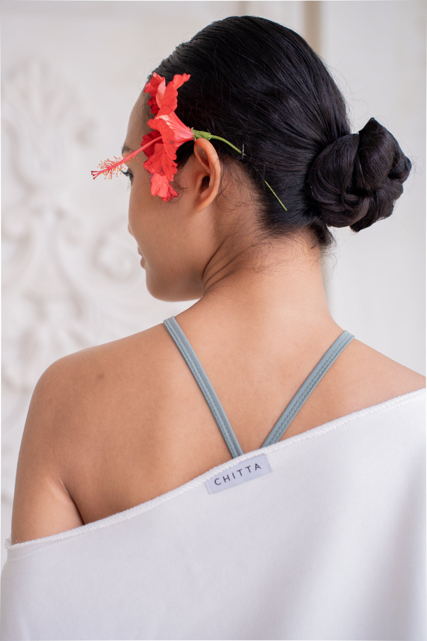 Asha Organic French Cotton Sweatshirt - Milk