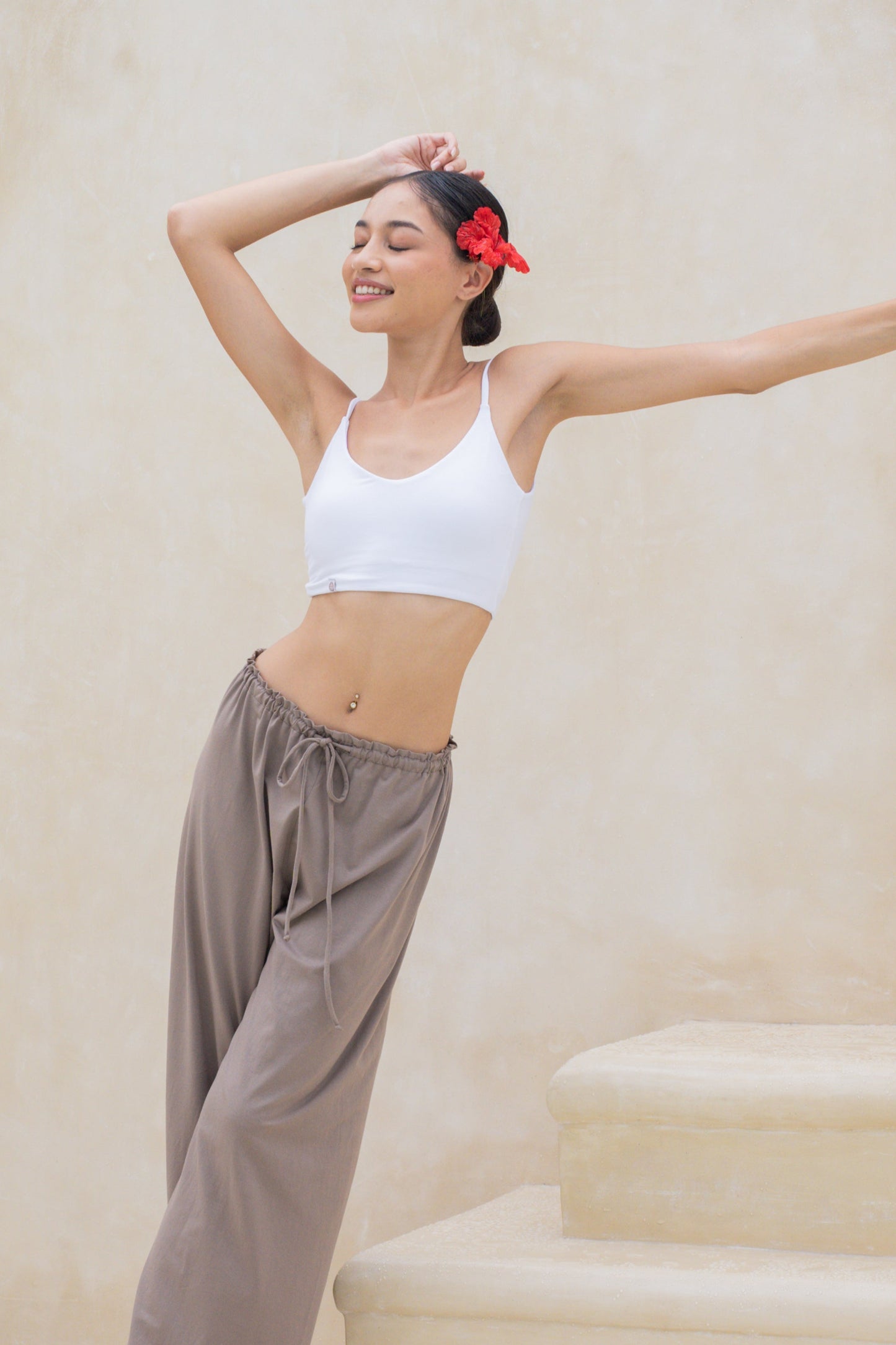 Bandha Cami Top - White
