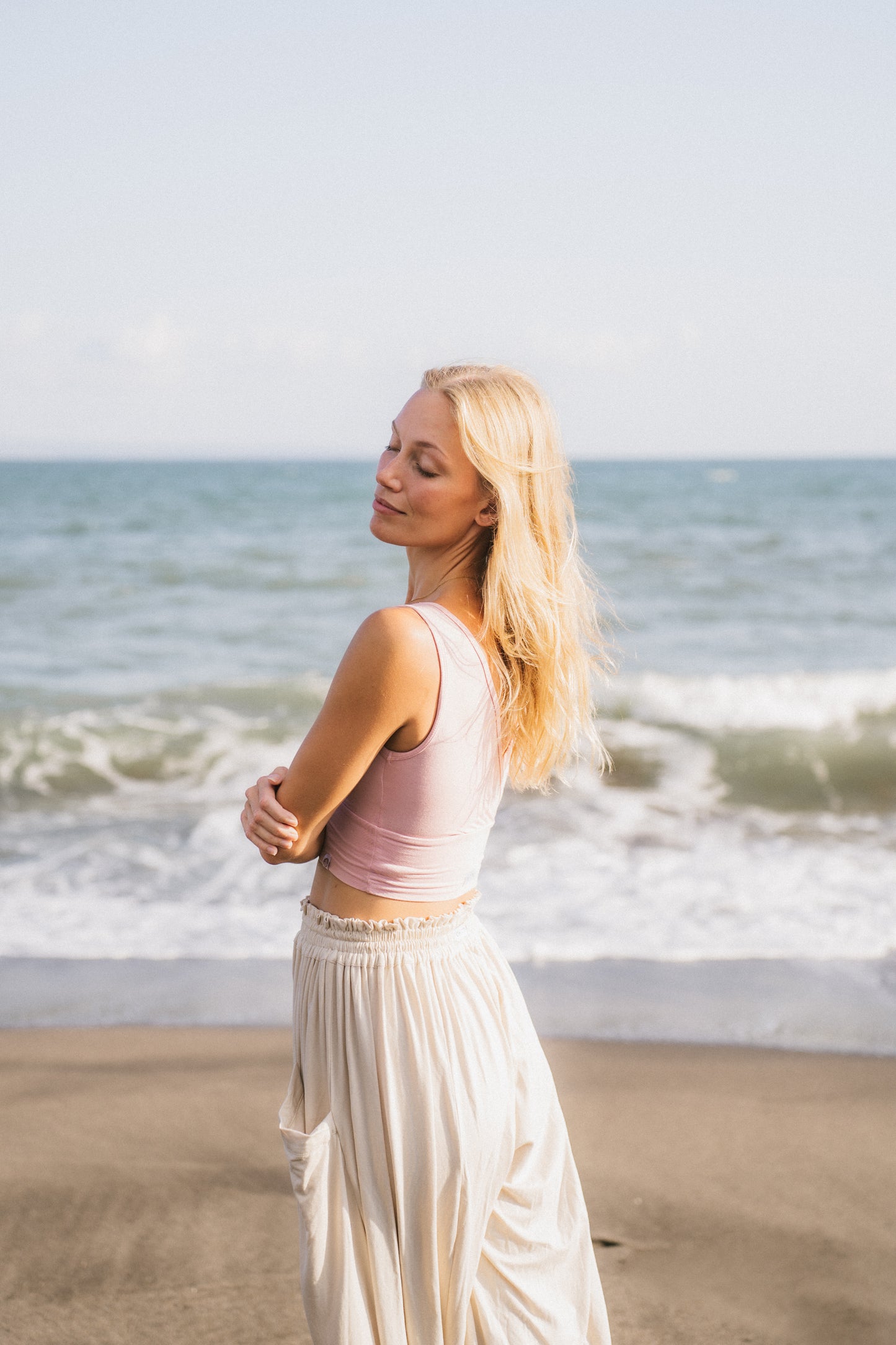 Drishti Wrap Top - Cherry Blossom