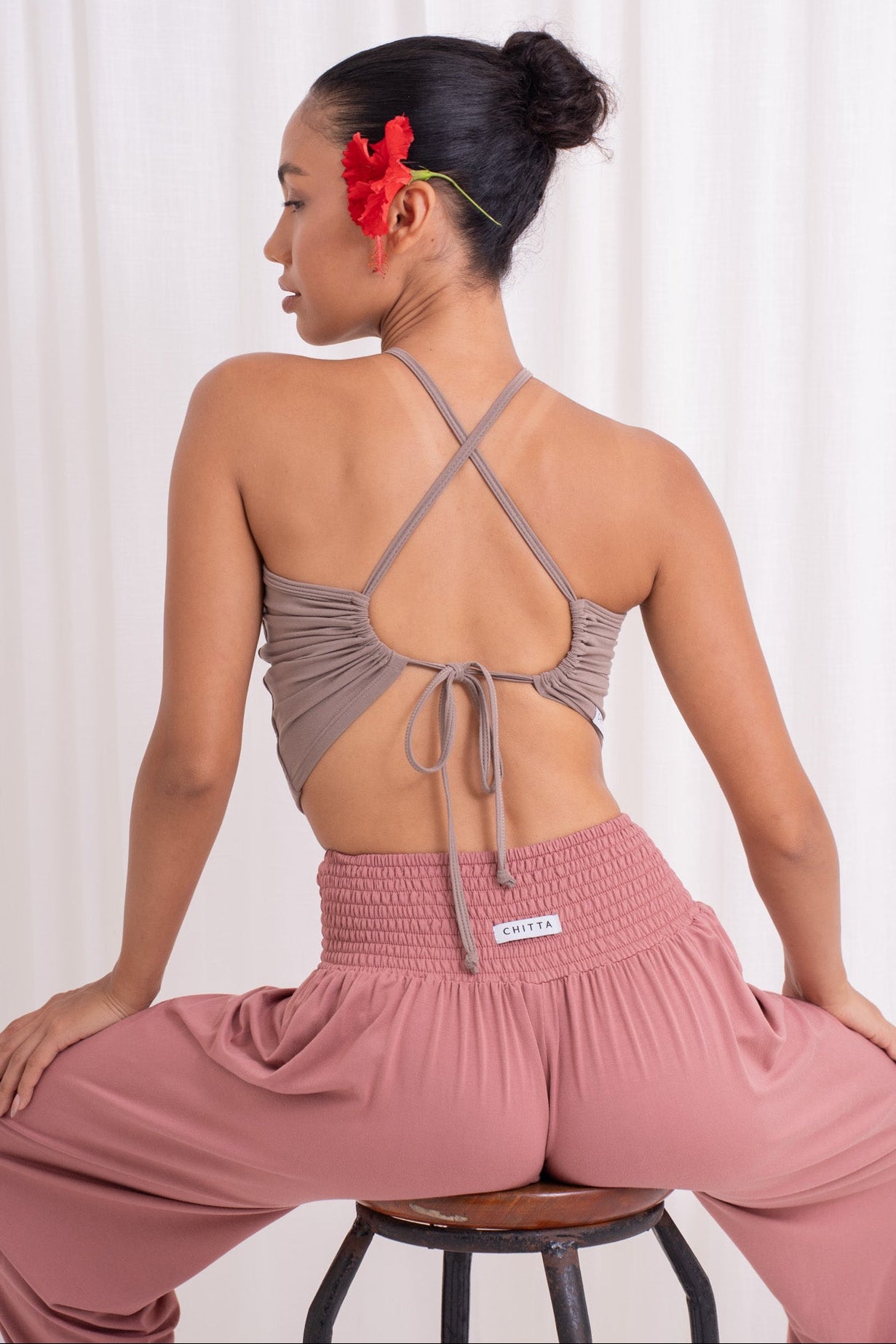 Surya Harem Pants - Dusty Rose