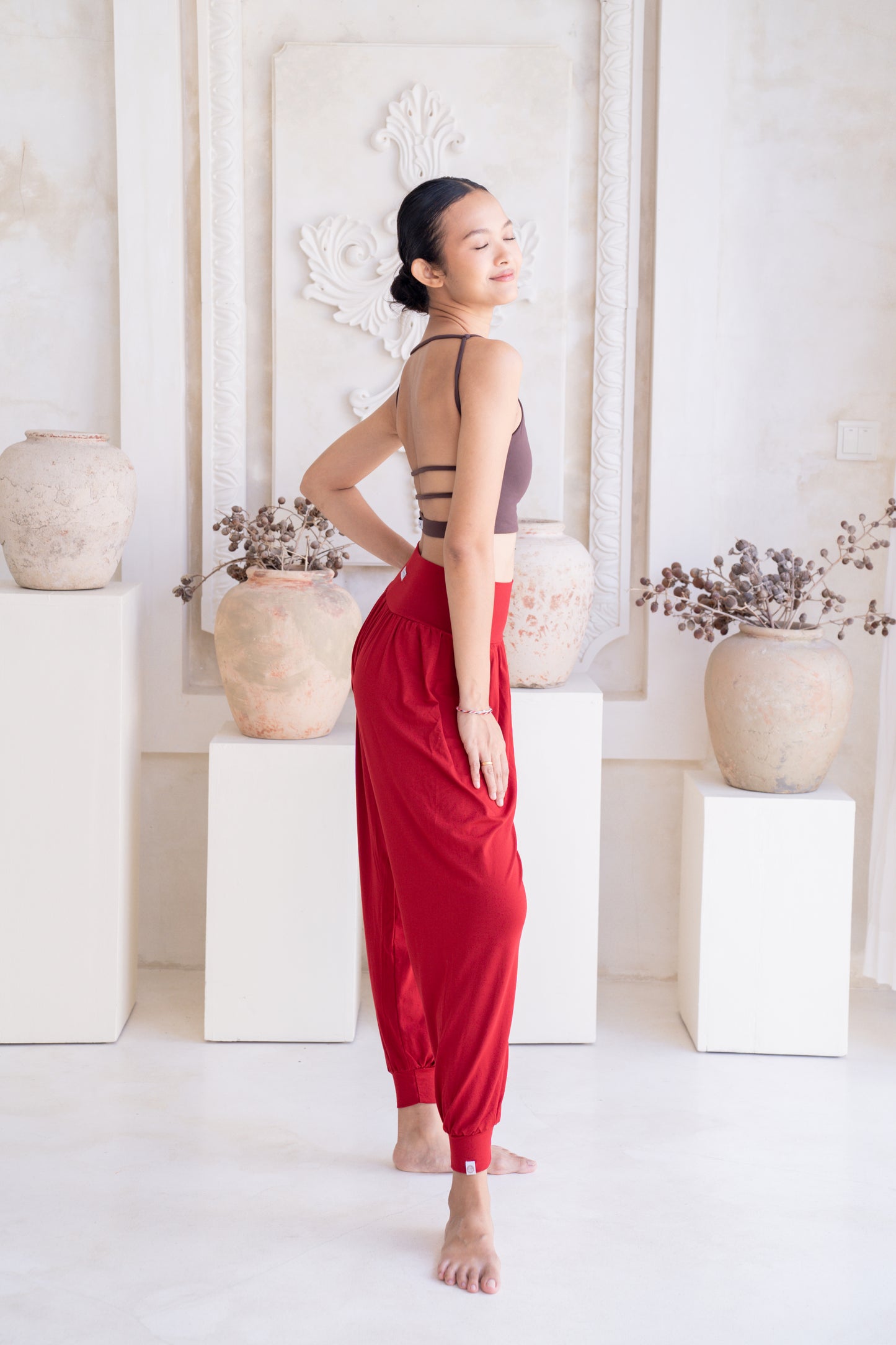 Samata Harem Pants - Wild Rose