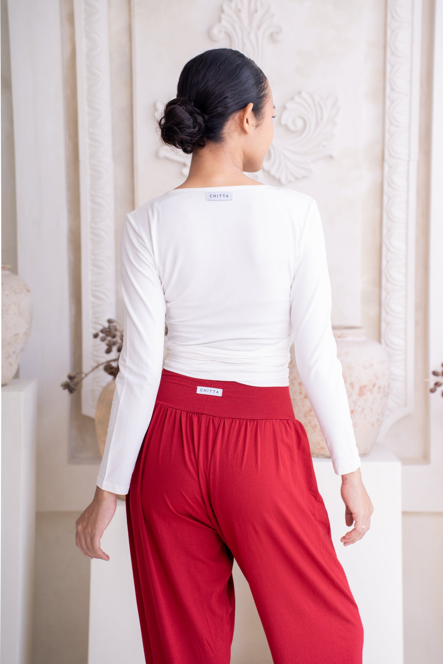 Sara Wrap Cardigan - Coconut Milk