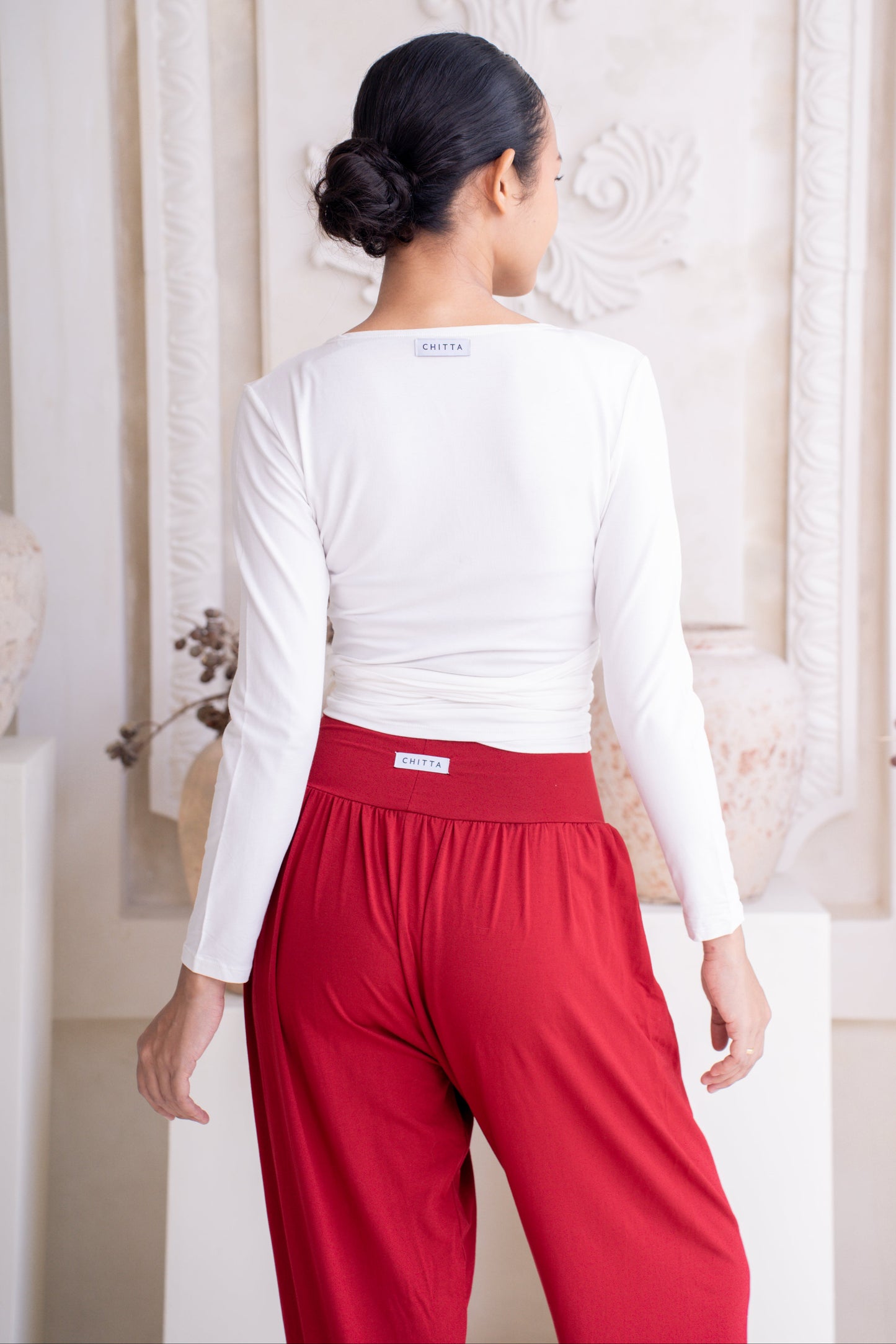 Sara Wrap Cardigan - Coconut Milk