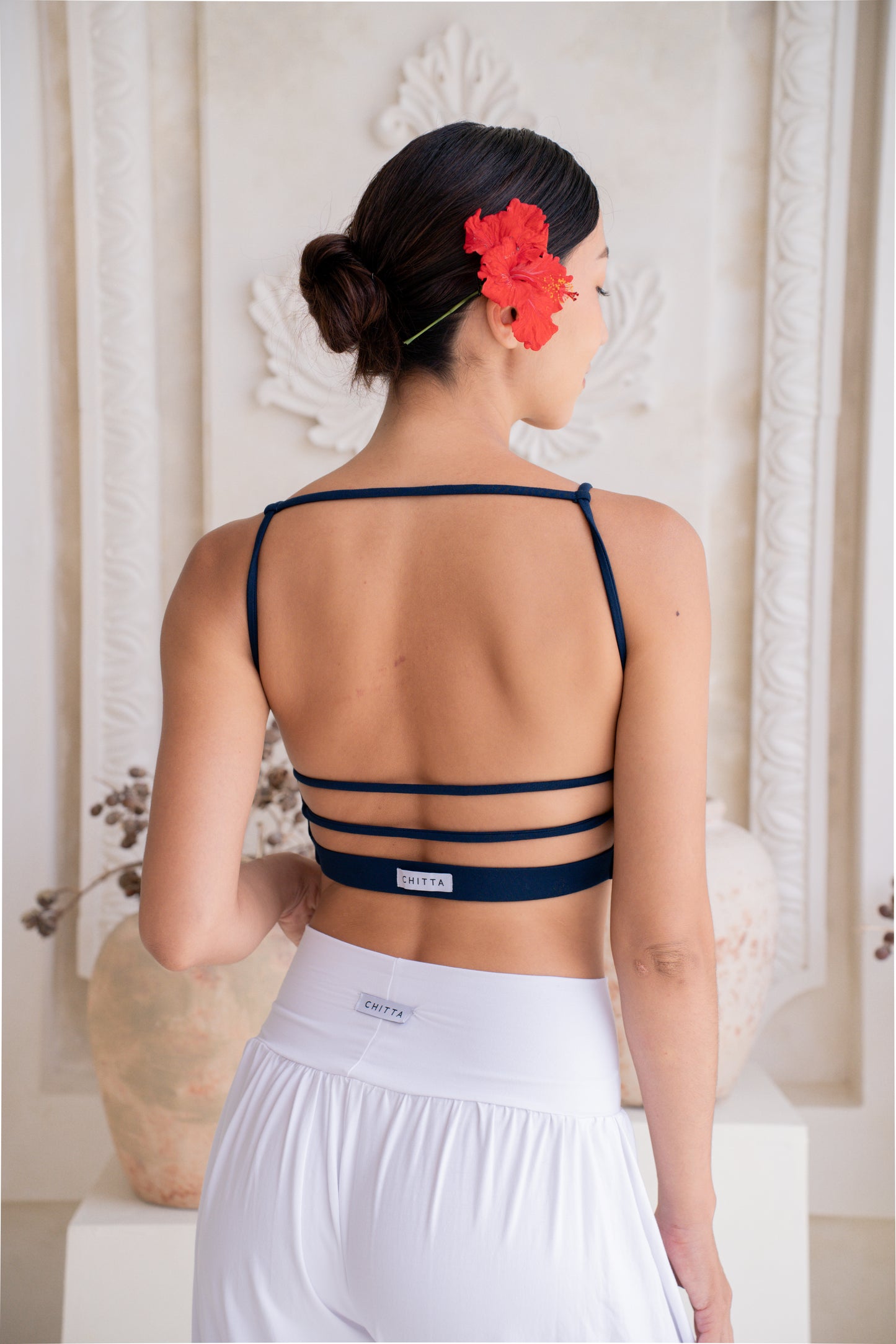 Dhara Strappy Back Top - Midnight