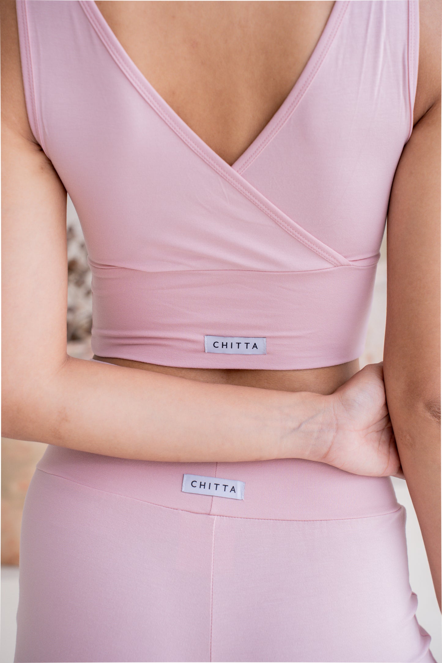Drishti Wrap Top - Cherry Blossom