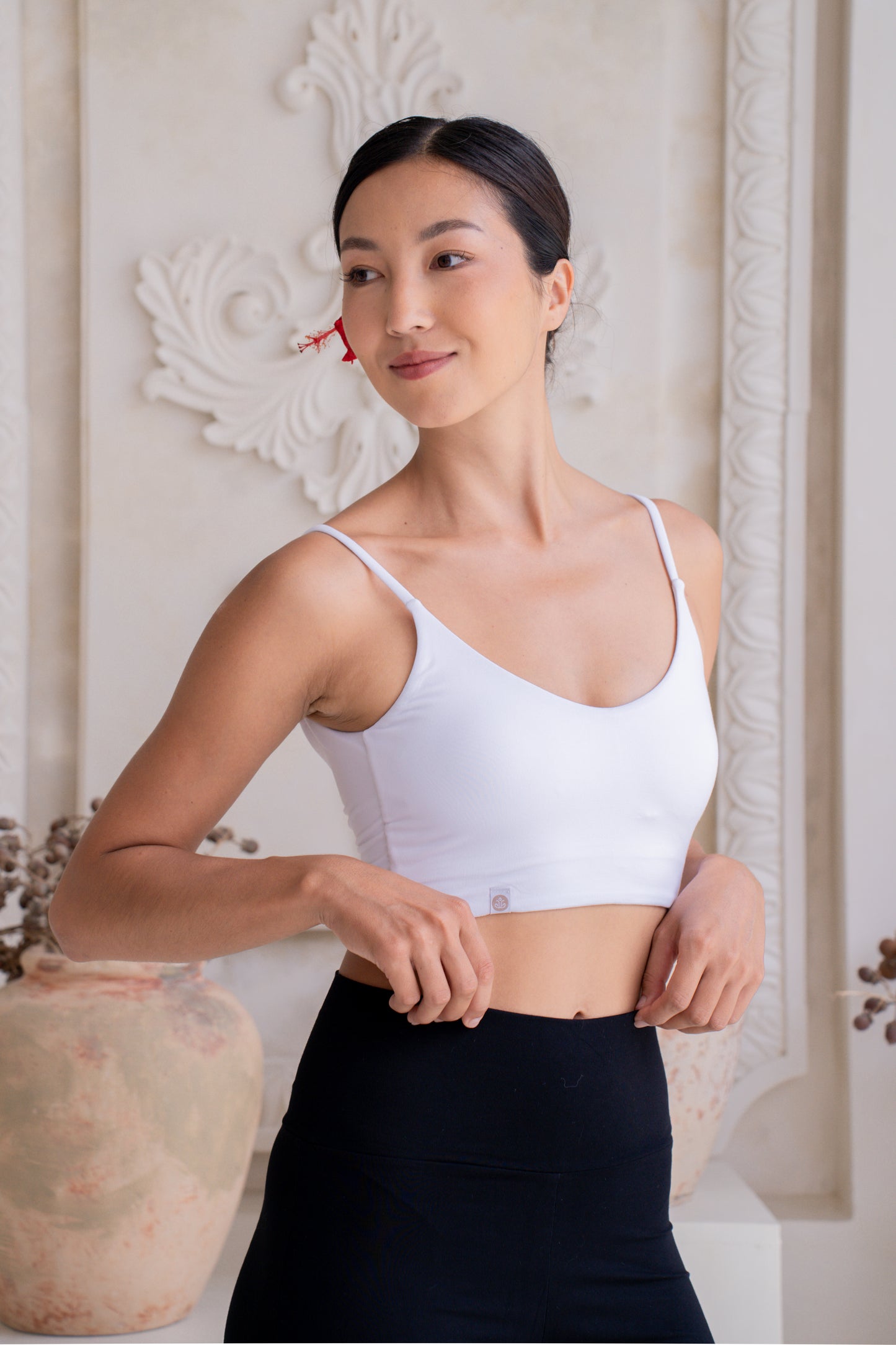 Bandha Cami Top - White