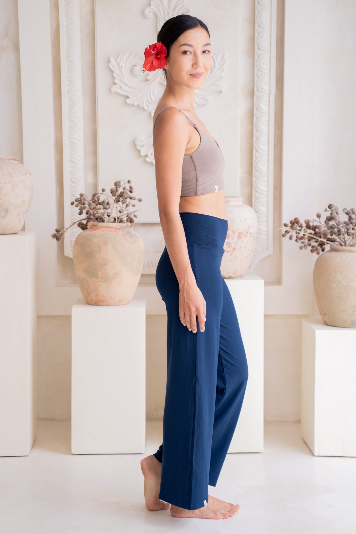 Mana Straight Pants - Midnight