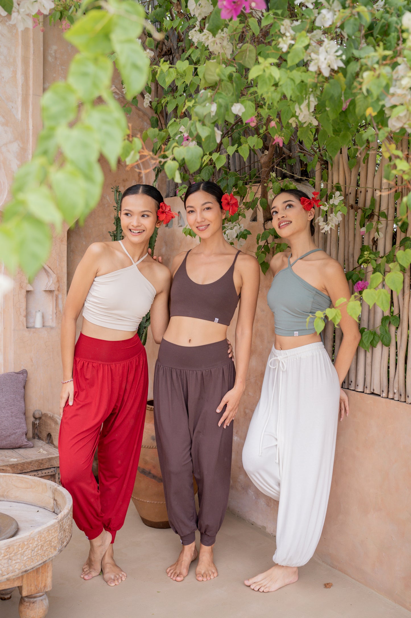 Samata Harem Pants - Wild Rose
