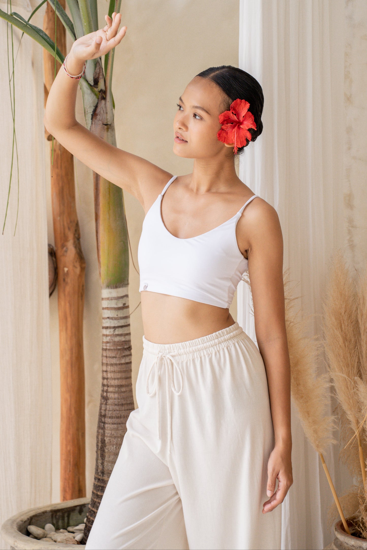 Bandha Cami Top - White