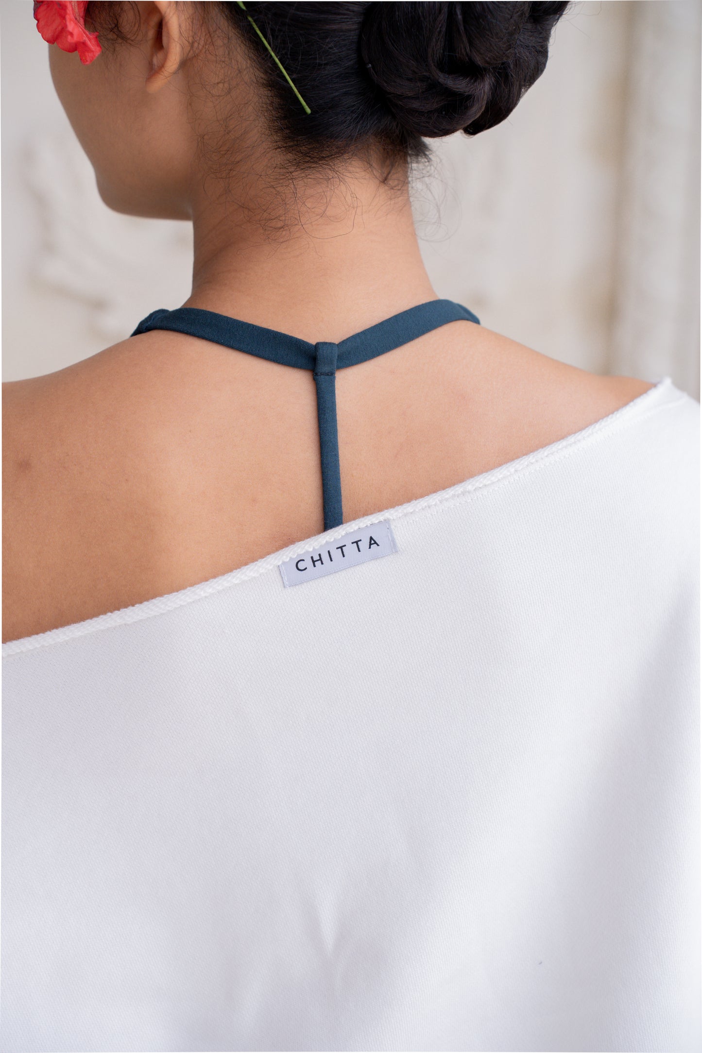 Asha Organic French Cotton Sweatshirt - Milk