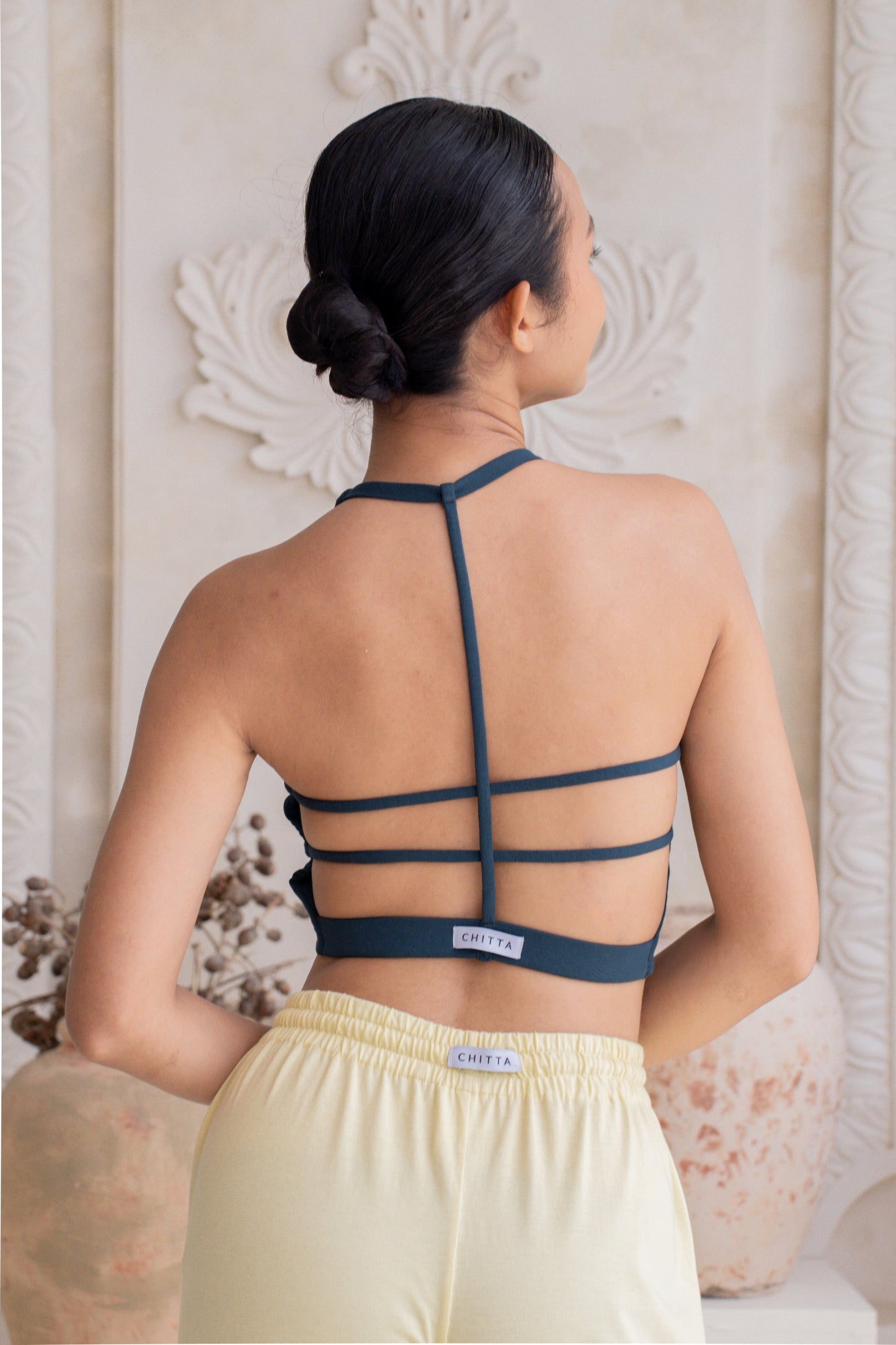 Kaya Strapline Top - Dark Teal