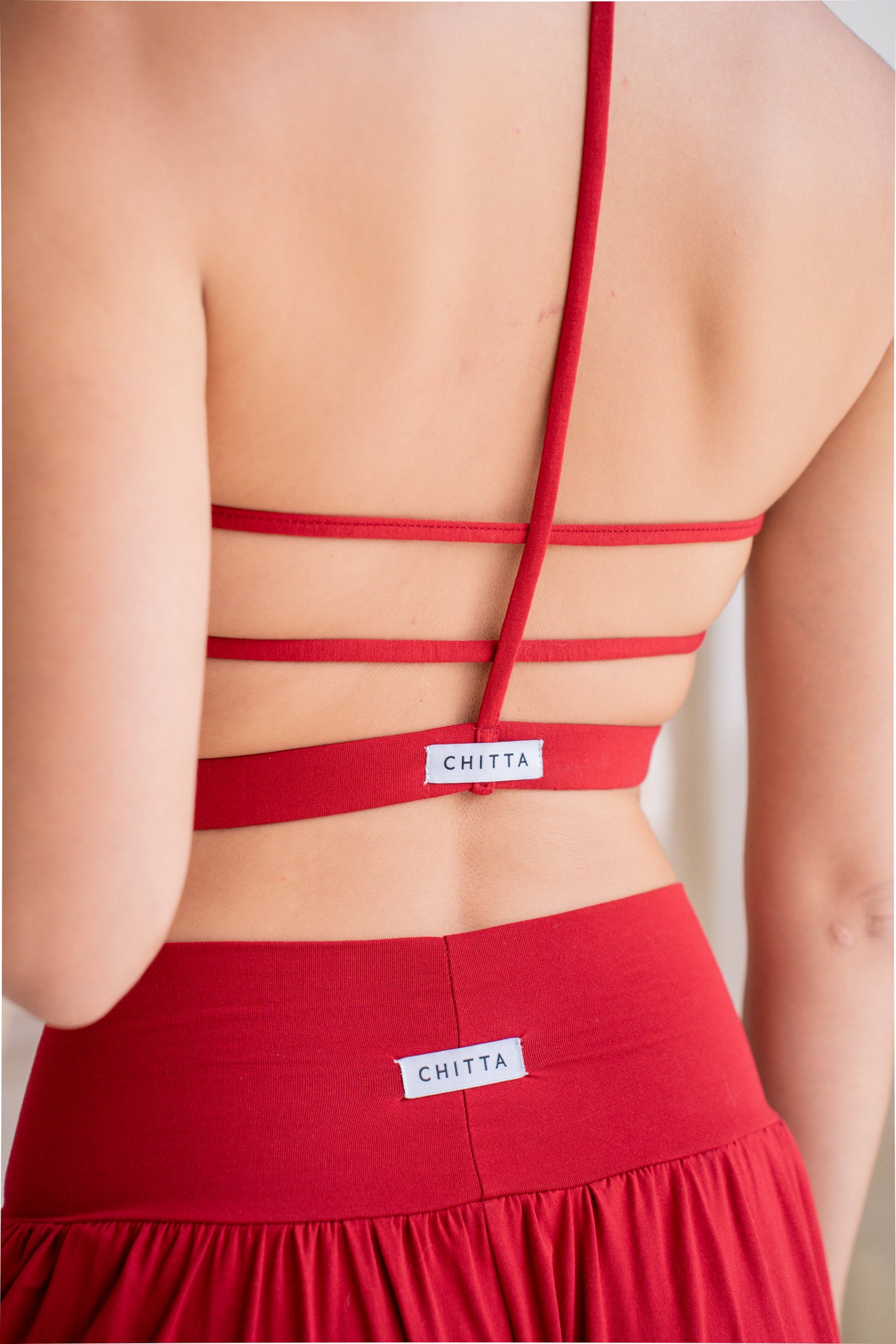 Kaya Strapline Top - Wild Rose