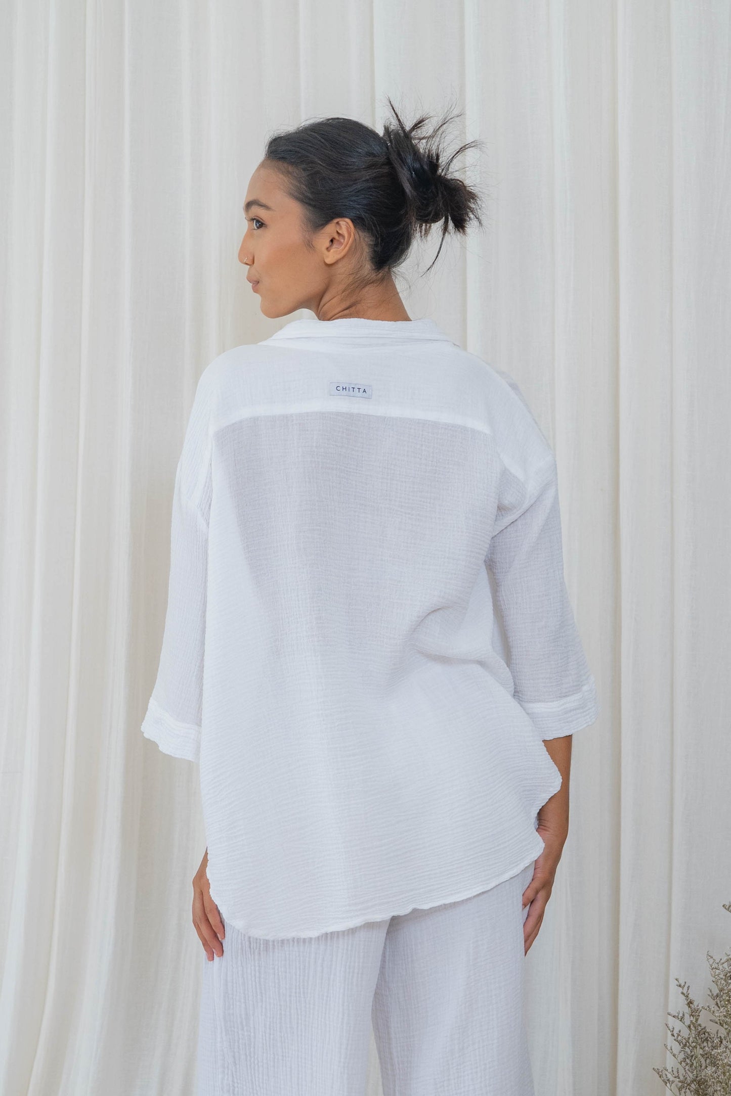 Prana 100% Premium Organic Cotton Shirt - White