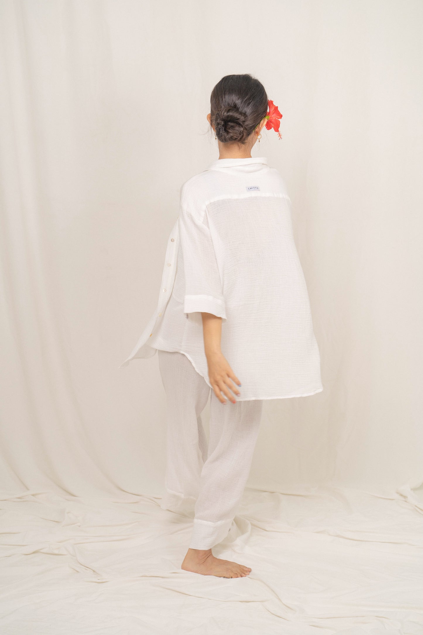 Prana 100% Premium Organic Cotton Shirt - White