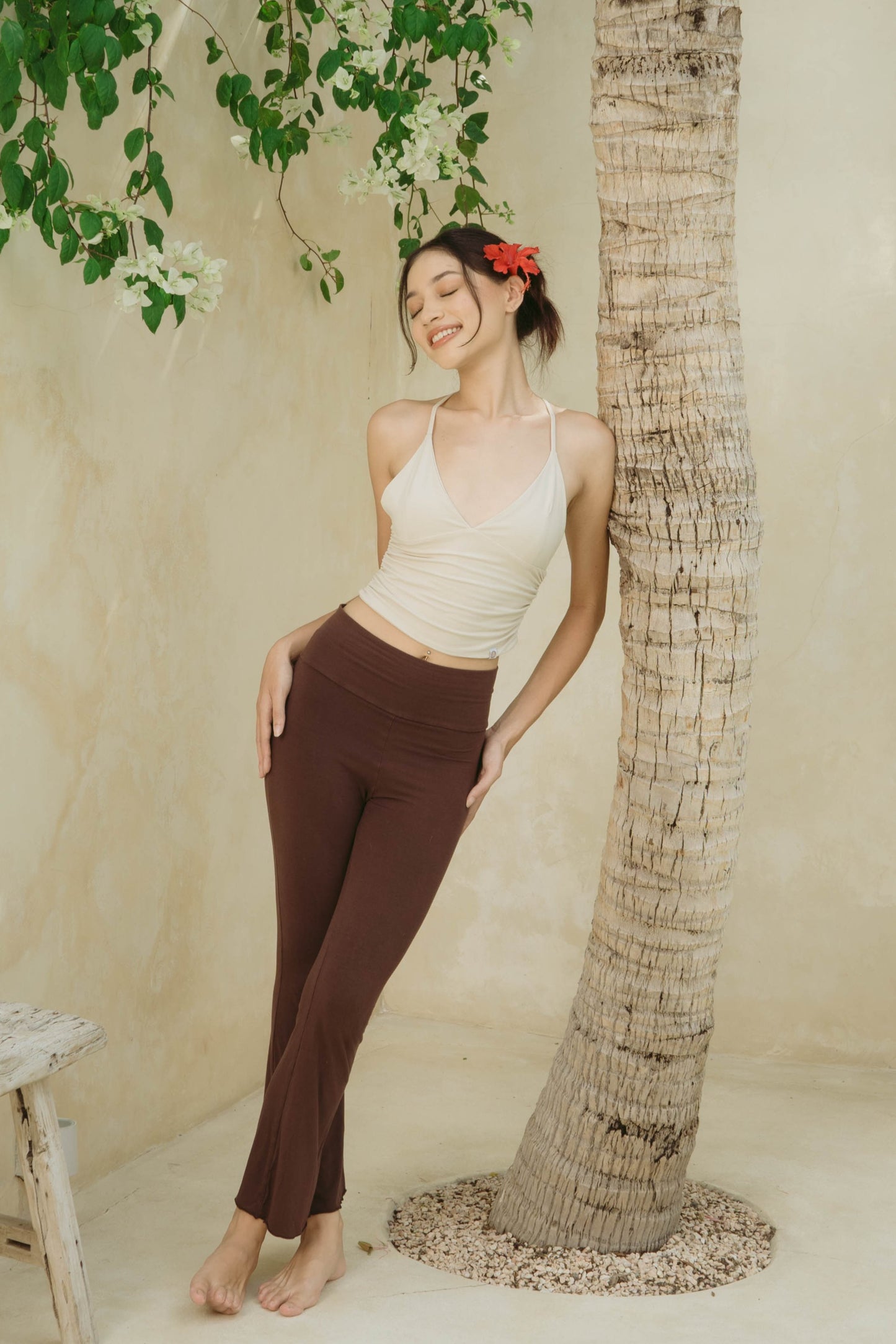 Sadhana Flare Pants - Chocolate