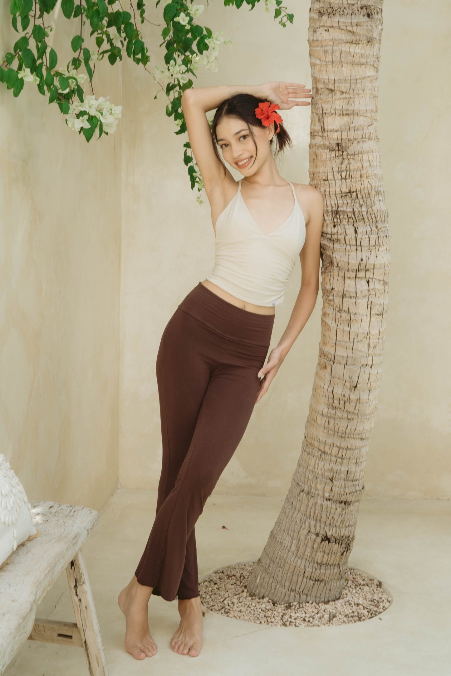 Sadhana Flare Pants - Chocolate