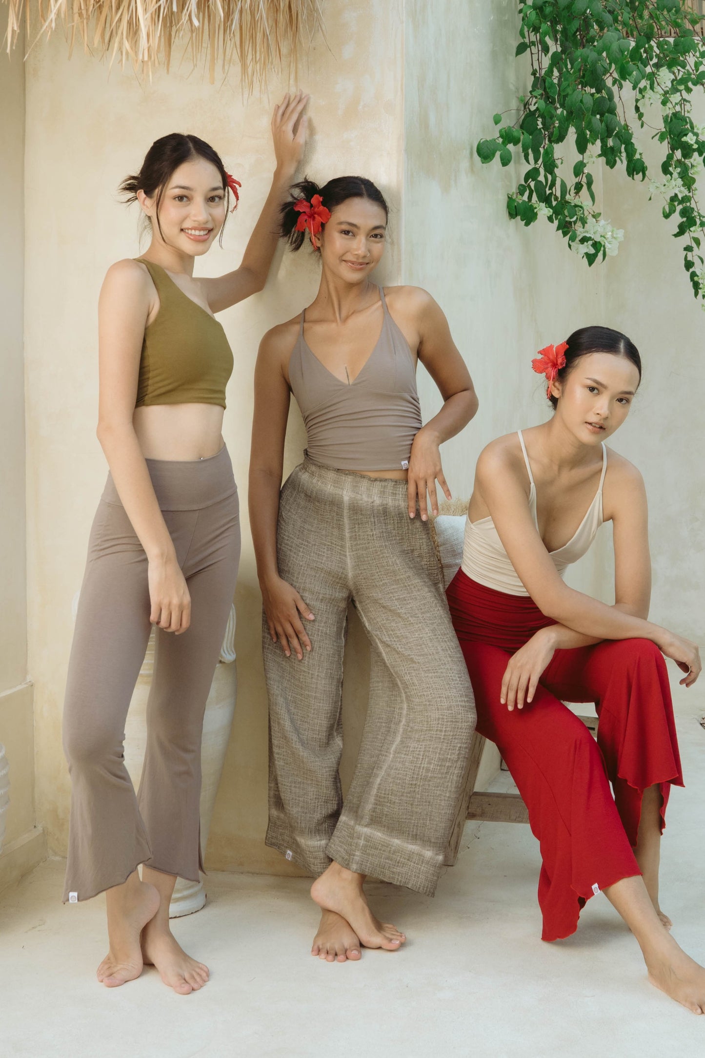 Sukhā 100% Premium Organic Cotton Pants - Vintage