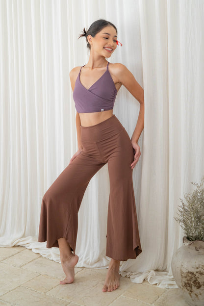 Chandra Flare Pants - Cocoa