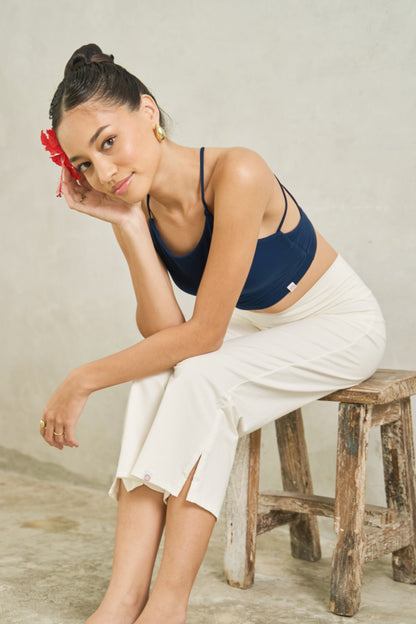 Ananda Cross Back Top - Midnight