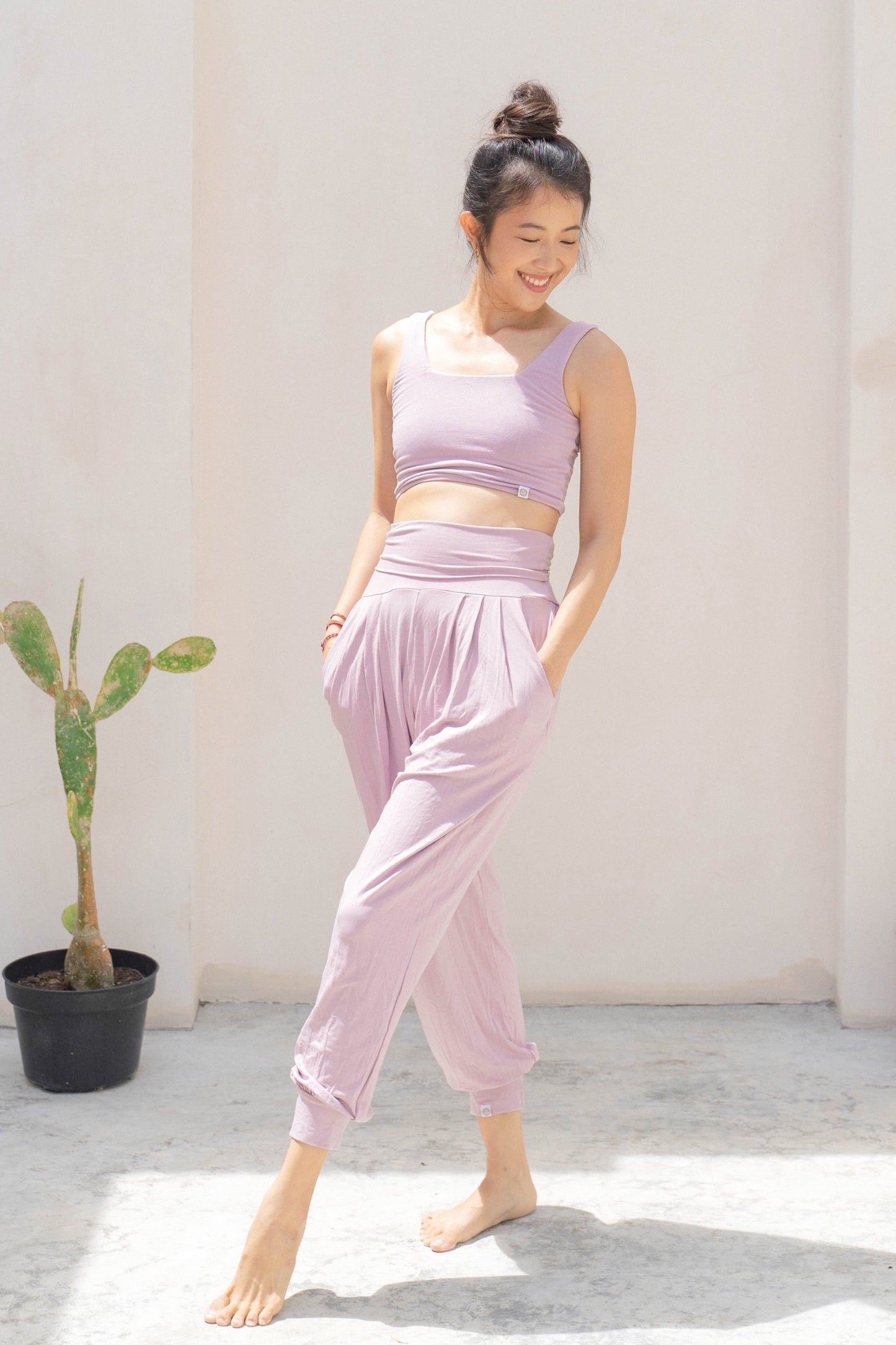 Hatha Aladdin Pants - Mauve