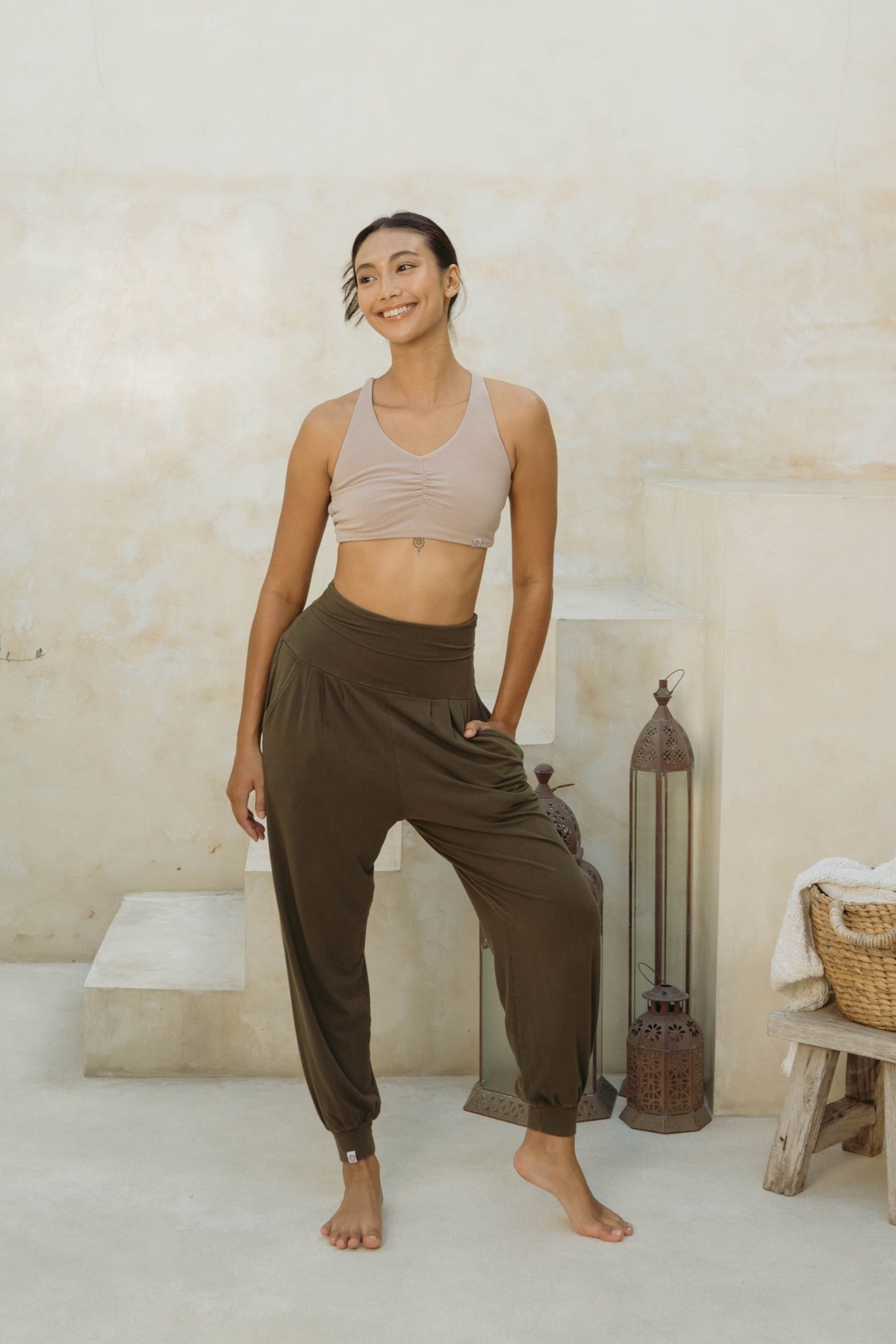 Hatha Aladdin Pants - Forest