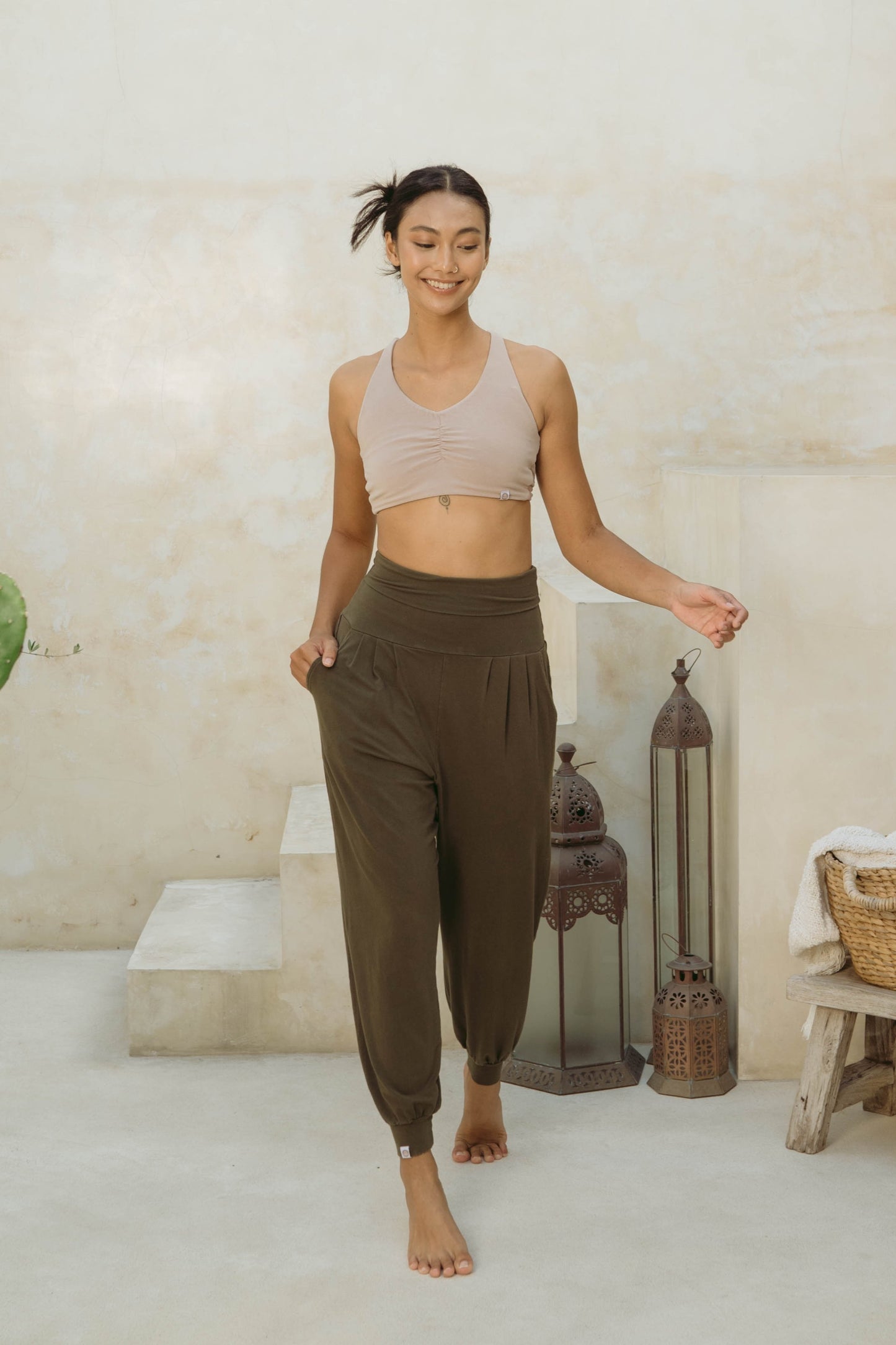 Hatha Aladdin Pants - Forest