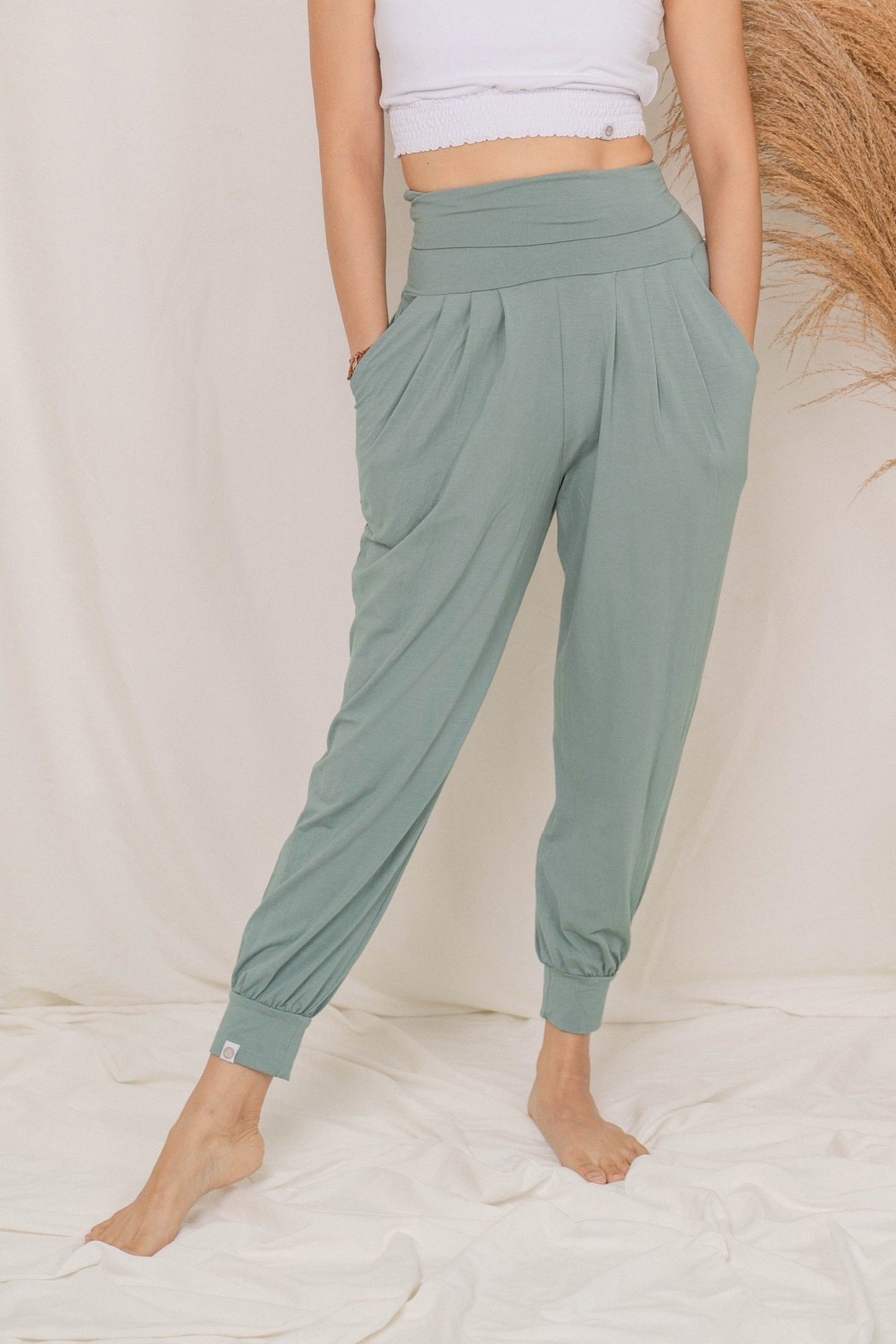 Hatha Aladdin Pants - Sage