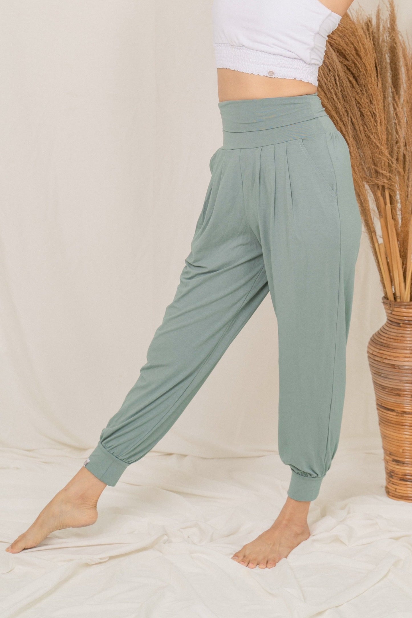 Hatha Aladdin Pants - Sage