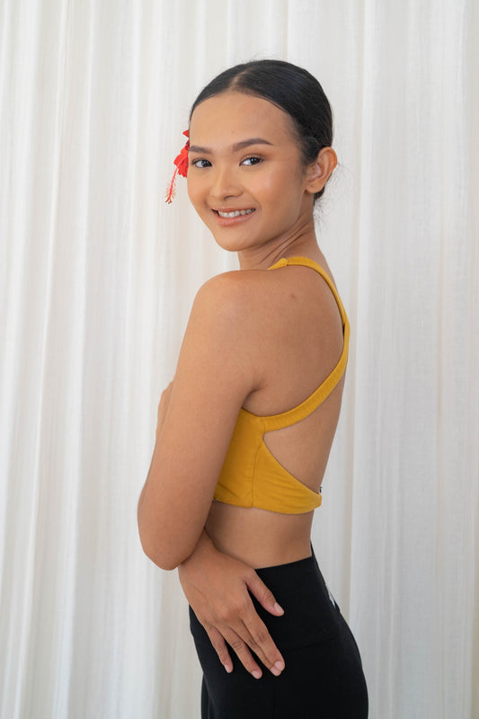 Lalita Cross Back Top - Mimosa