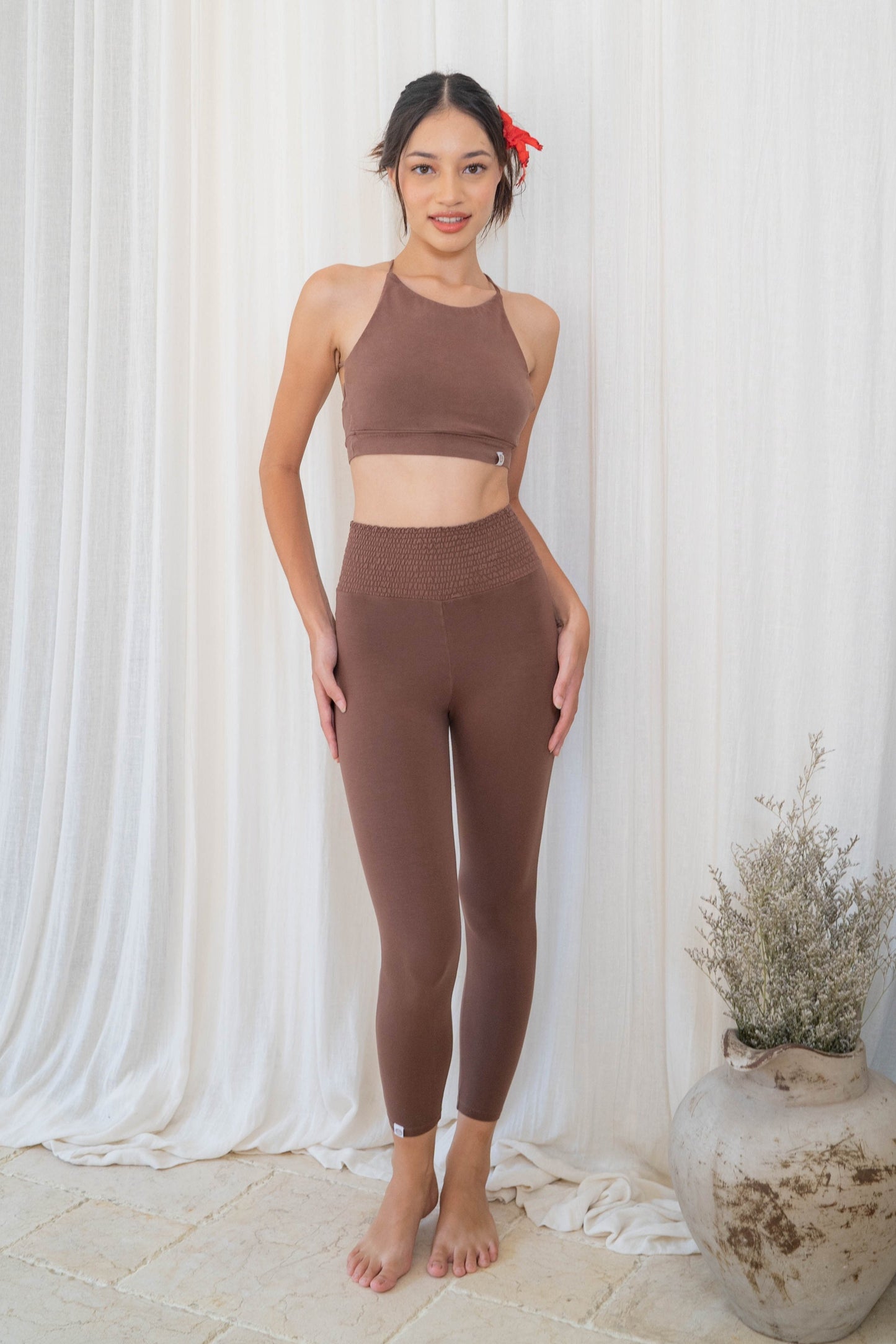 Mudra Leggings - Cocoa