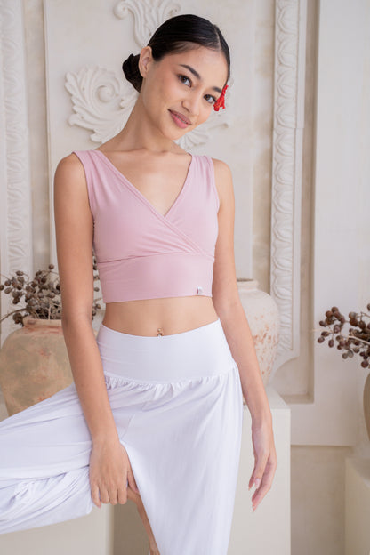 Drishti Wrap Top - Cherry Blossom
