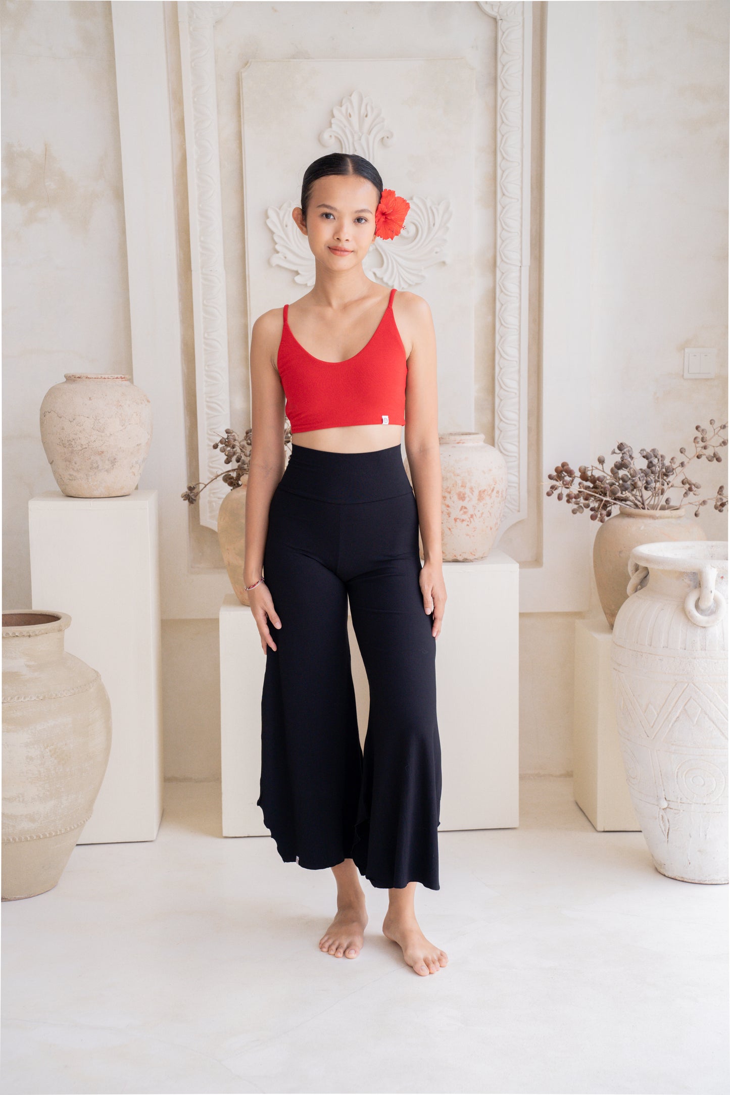 Chandra Flare Pants - Black