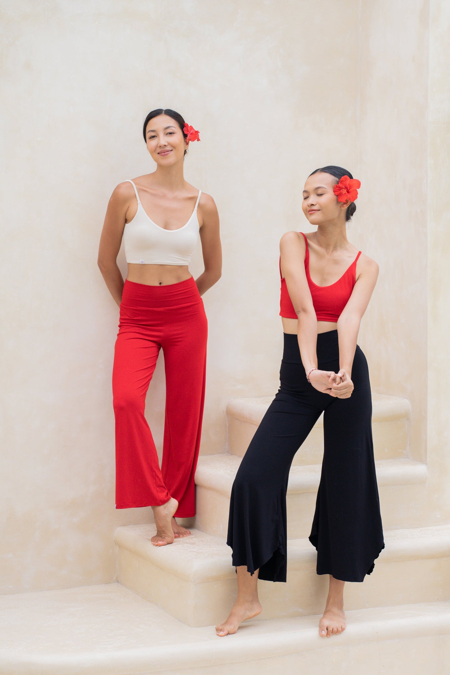 Mana Straight Pants - Chilli