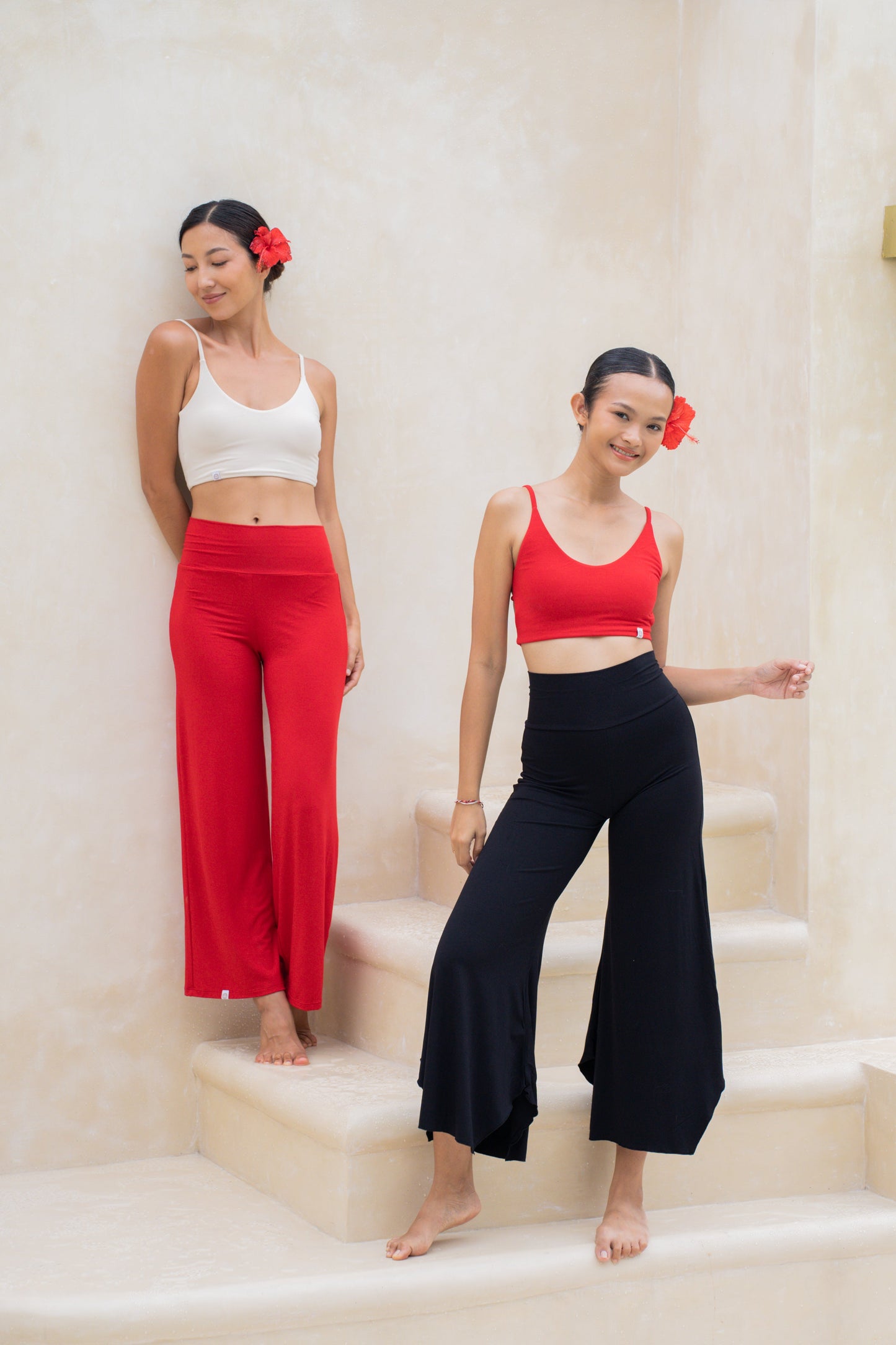 Mana Straight Pants - Chilli