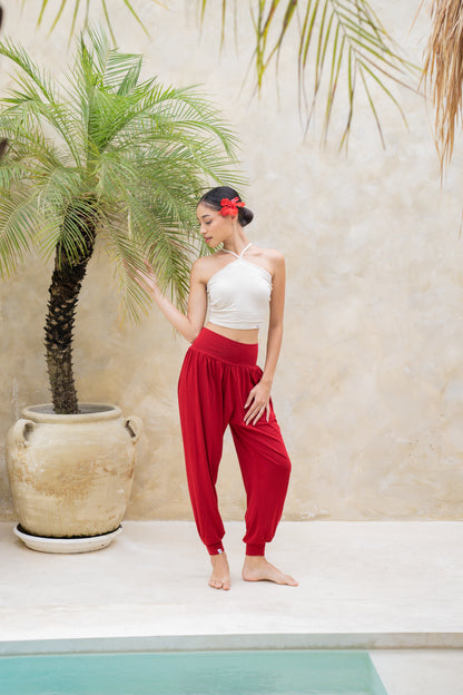 Turiya Halter-neck Top - Seashell