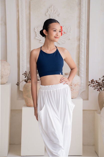 Ananda Cross Back Top - Midnight