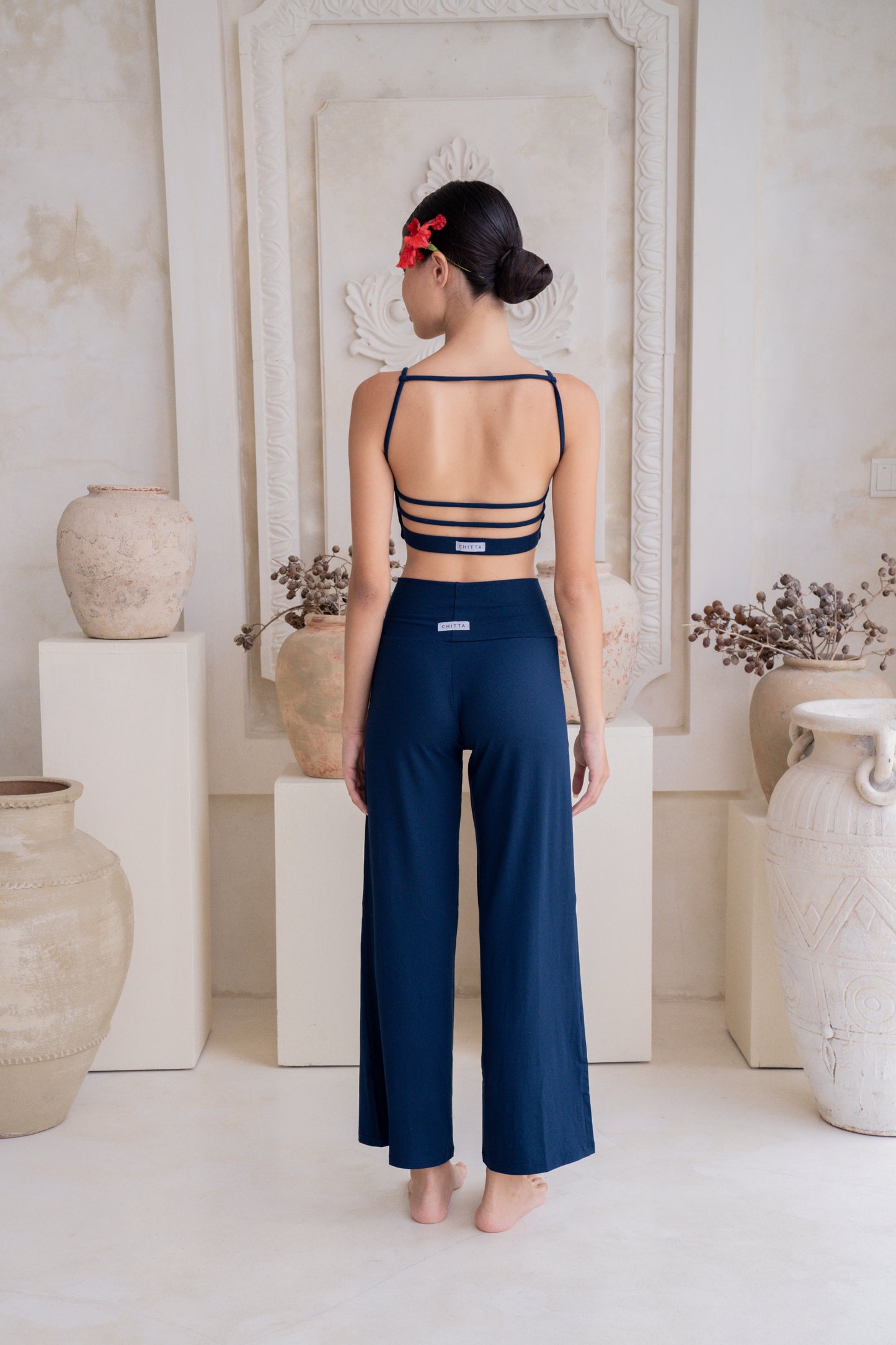 Mana Straight Pants - Midnight