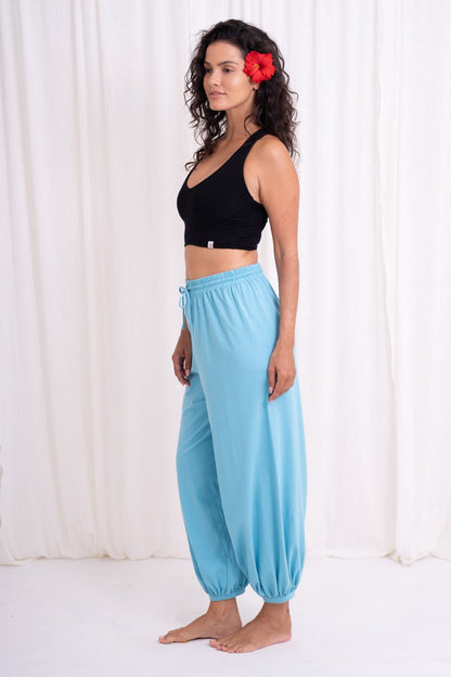 Soma Wide Joggers - Lagoon