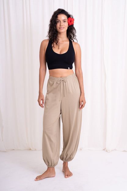 Soma Wide Joggers - Savannah