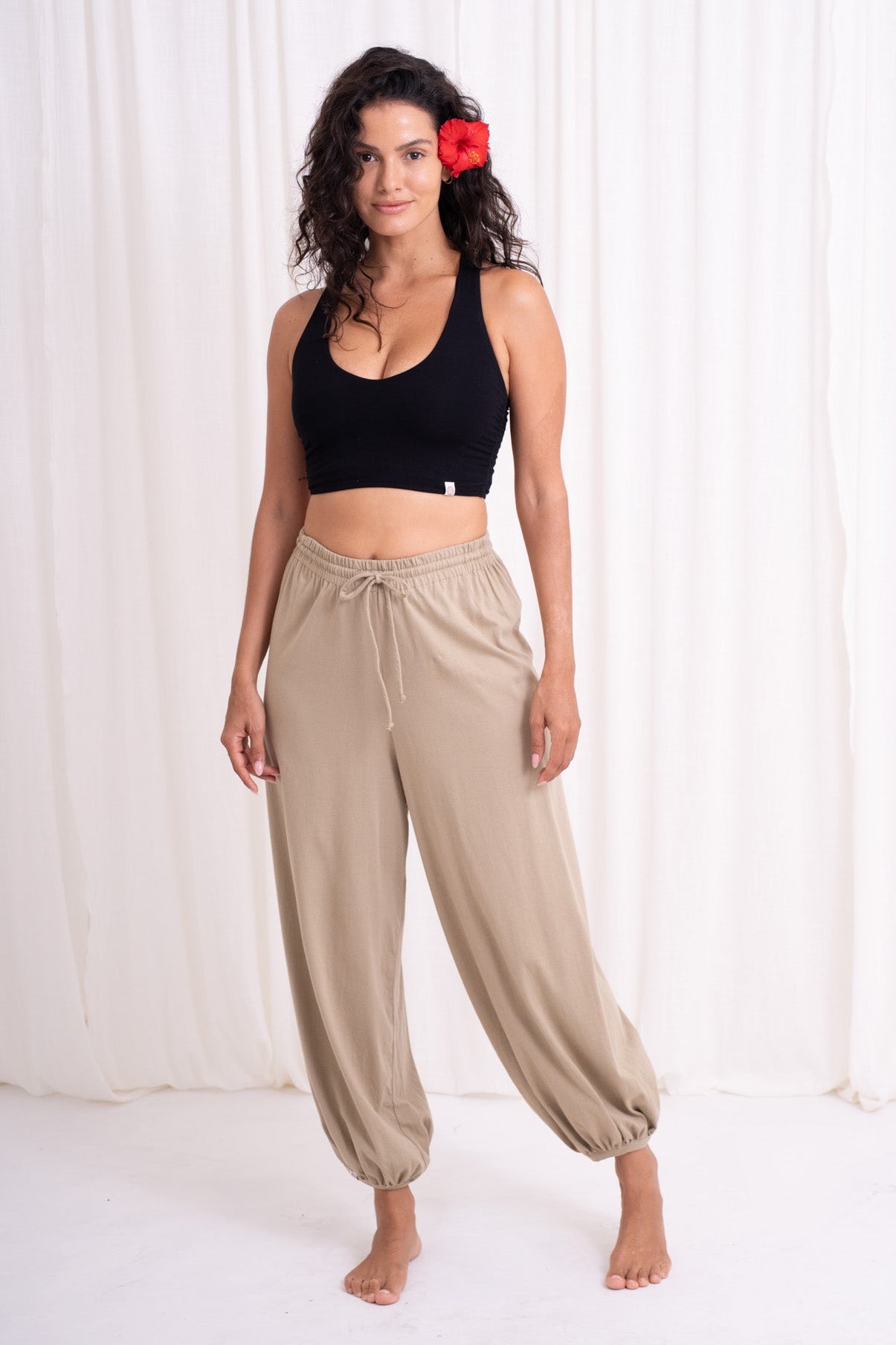 Soma Wide Joggers - Savannah