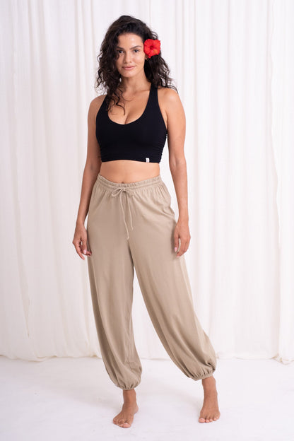 Soma Wide Joggers - Savannah