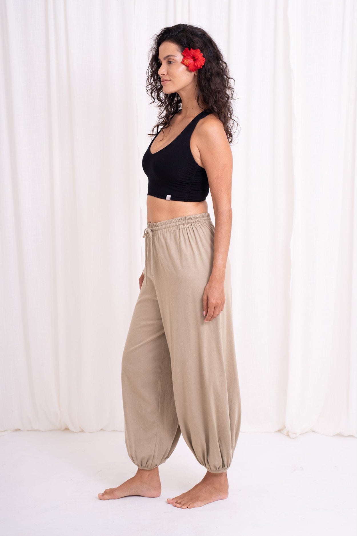 Soma Wide Joggers - Savannah