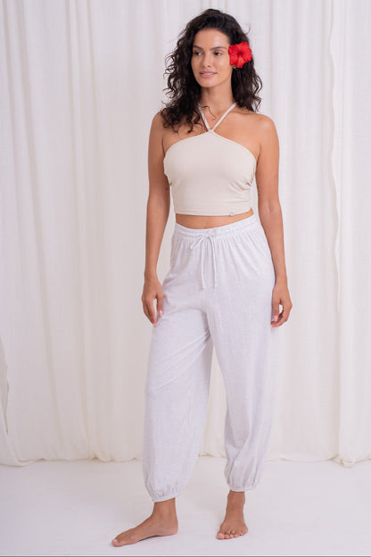 Soma Wide Joggers - Melange Gray