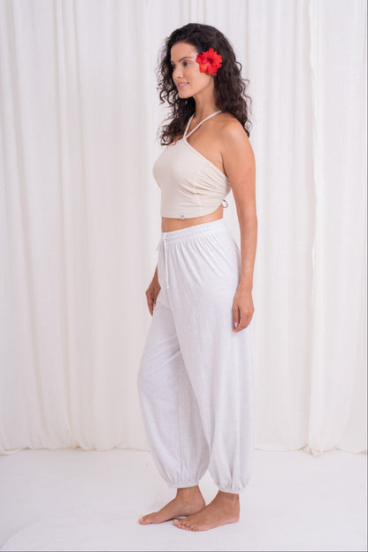 Soma Wide Joggers - Melange Gray