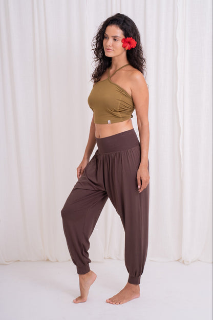 Samata Harem Pants - Chocolate