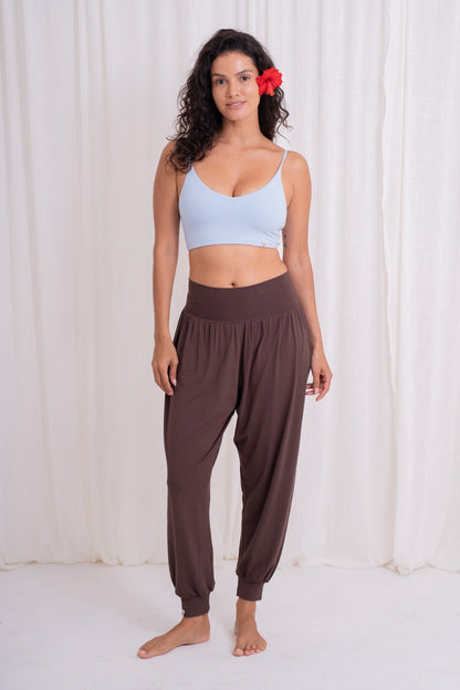 Samata Harem Pants - Chocolate