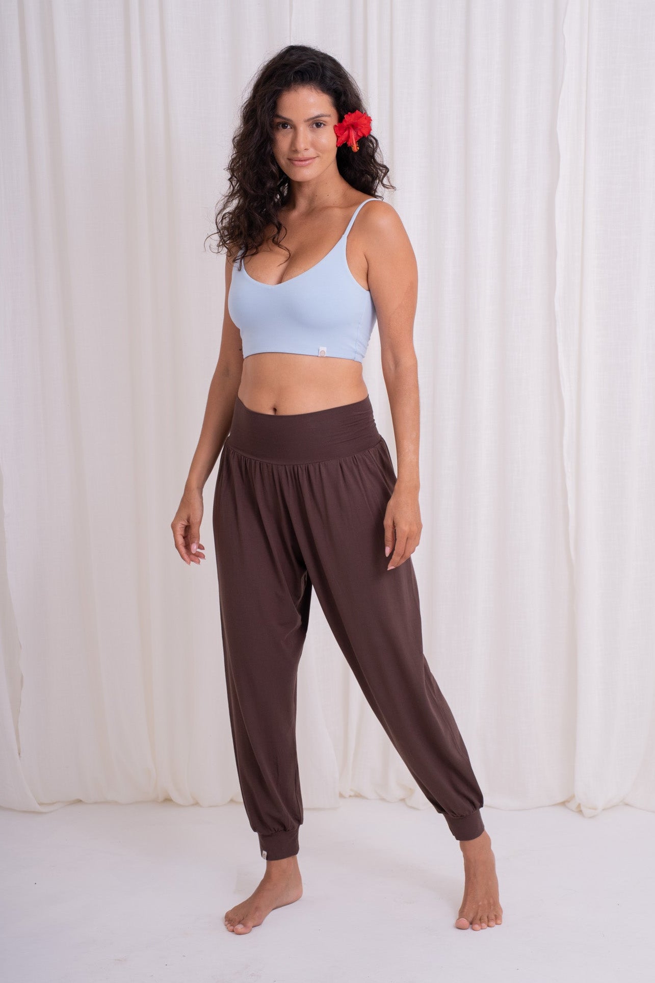 Samata Harem Pants - Chocolate
